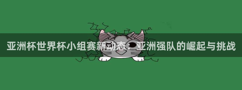 世界杯决赛直播:亚洲杯世界杯小组赛新动态:亚洲强队的崛起与挑战
